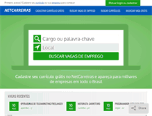 Tablet Screenshot of netcarreiras.com.br